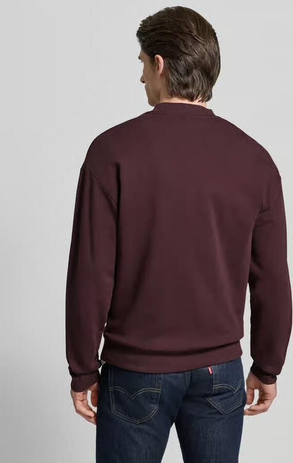 HUGO Regular fit sweatshirt van puur katoen model 'DAPOCREW'