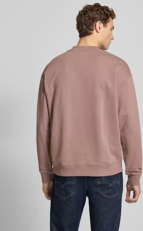 HUGO Regular fit sweatshirt van puur katoen model 'DAPOCREW' - Foto 2