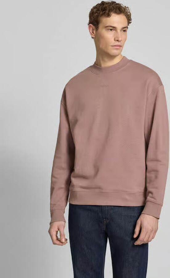 HUGO Regular fit sweatshirt van puur katoen model 'DAPOCREW' - Foto 5