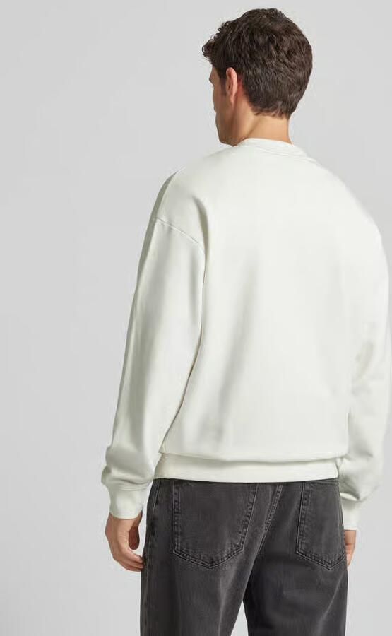 HUGO Regular fit sweatshirt van puur katoen Model 'DAPOCREW' - Foto 6