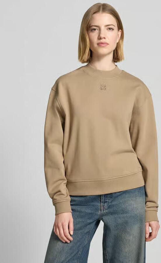 HUGO regular fit sweatshirt van puur katoen model 'DAXANDRIA' - Foto 3
