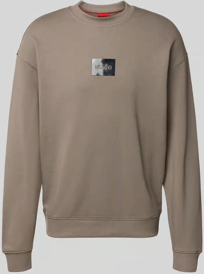 HUGO regular fit sweatshirt van puur katoen model 'DAYLO' - Foto 2