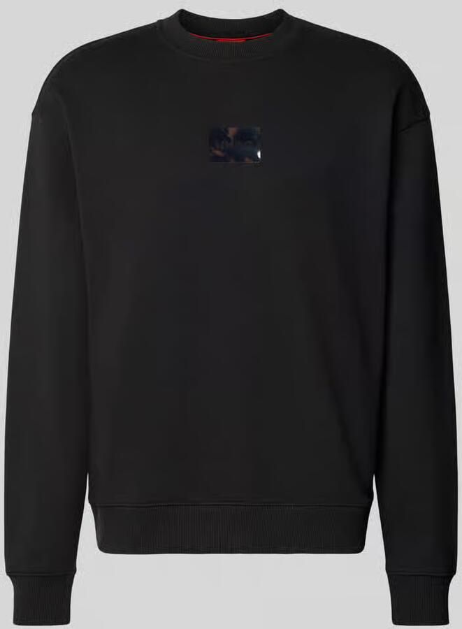 HUGO regular fit sweatshirt van puur katoen model 'DAYLO'