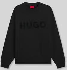 HUGO Regular fit sweatshirt van puur katoen model 'Dinex' - Foto 4