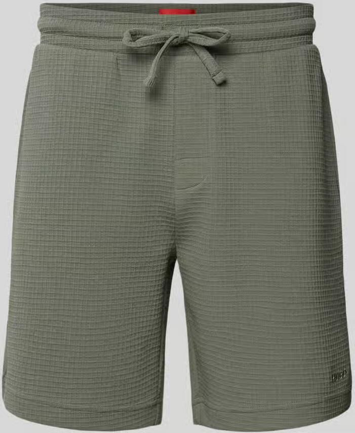 HUGO regular fit sweatshorts van katoenmix model 'AUSTIN' - Foto 2