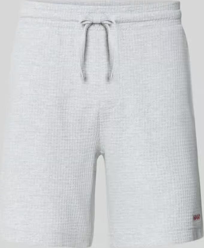 HUGO regular fit sweatshorts van katoenmix model 'AUSTIN' - Foto 2