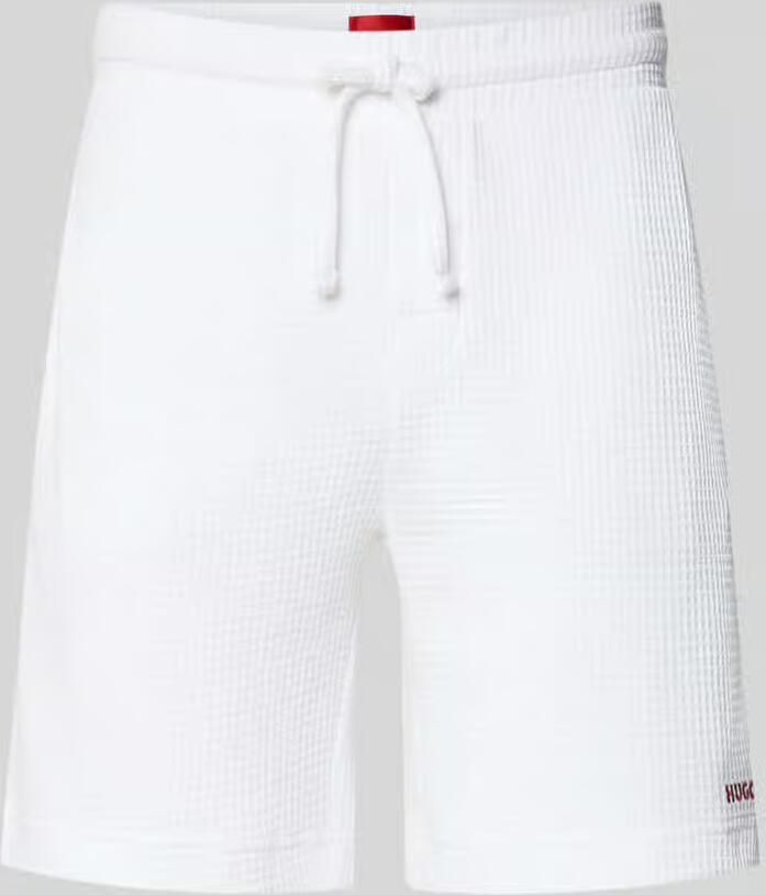 HUGO regular fit sweatshorts van katoenmix model 'AUSTIN' - Foto 2