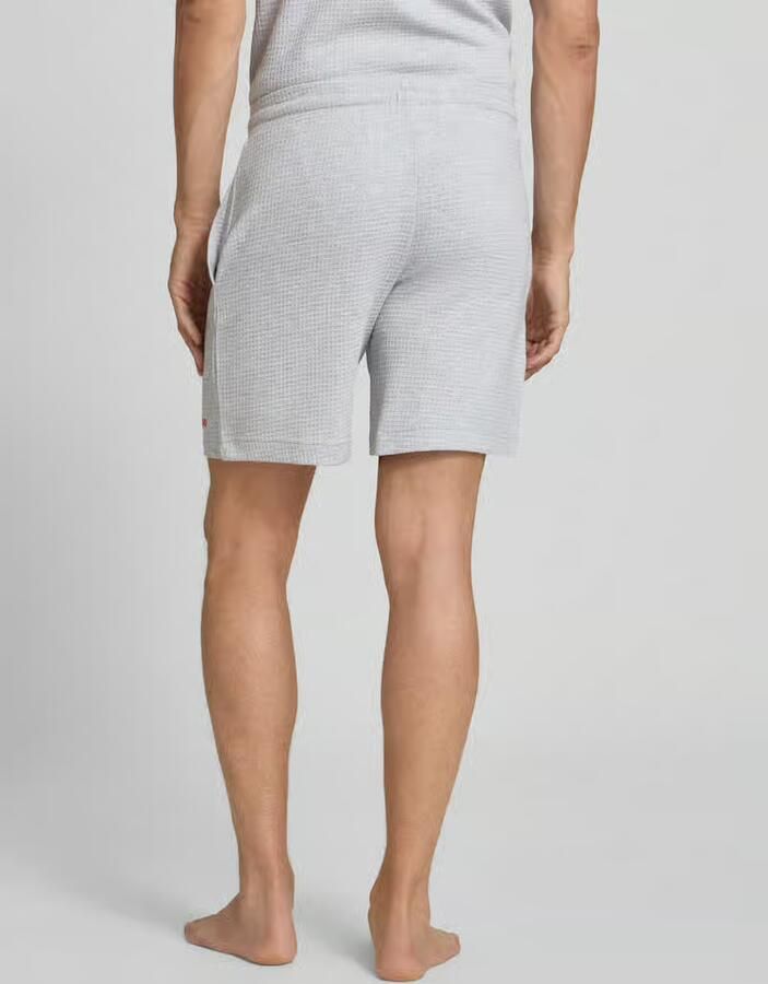 HUGO regular fit sweatshorts van katoenmix model 'AUSTIN'