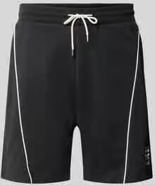 HUGO regular fit sweatshorts van katoenmix model 'DARYNTO'