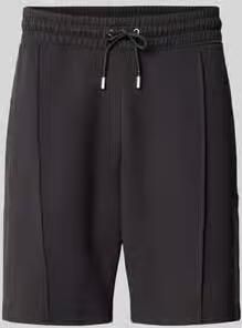 HUGO regular fit sweatshorts van katoenmix model 'DIMACSHORT'