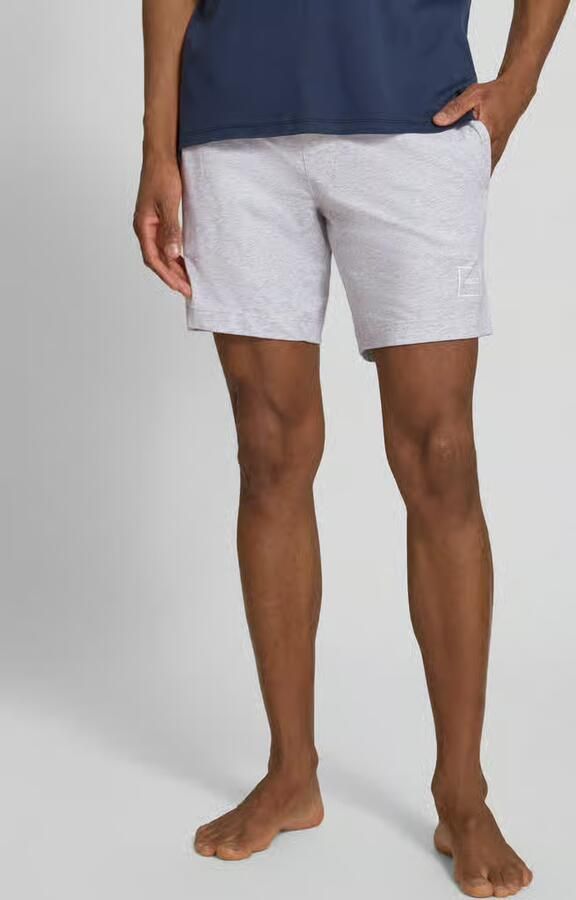 HUGO regular fit sweatshorts van katoenmix model 'LAZE SHORTS CW' - Foto 4