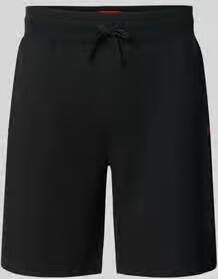 HUGO Regular fit sweatshorts van katoenmix model 'NOAH'