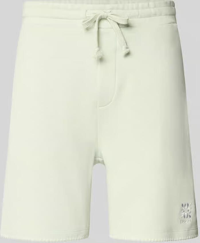 HUGO regular fit sweatshorts van puur katoen model 'DARONOSO' - Foto 2
