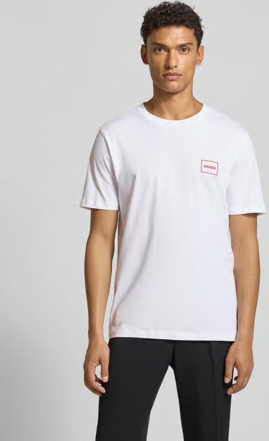 HUGO Regular fit T-shirt in set van 2 stuks model 'DUGOPAK' - Foto 2