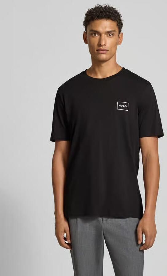 HUGO Regular fit T-shirt in set van 2 stuks model 'DUGOPAK' - Foto 2