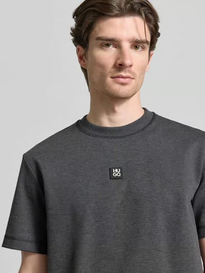 HUGO Regular fit T-shirt met katoen model 'DILANSO' - Foto 2