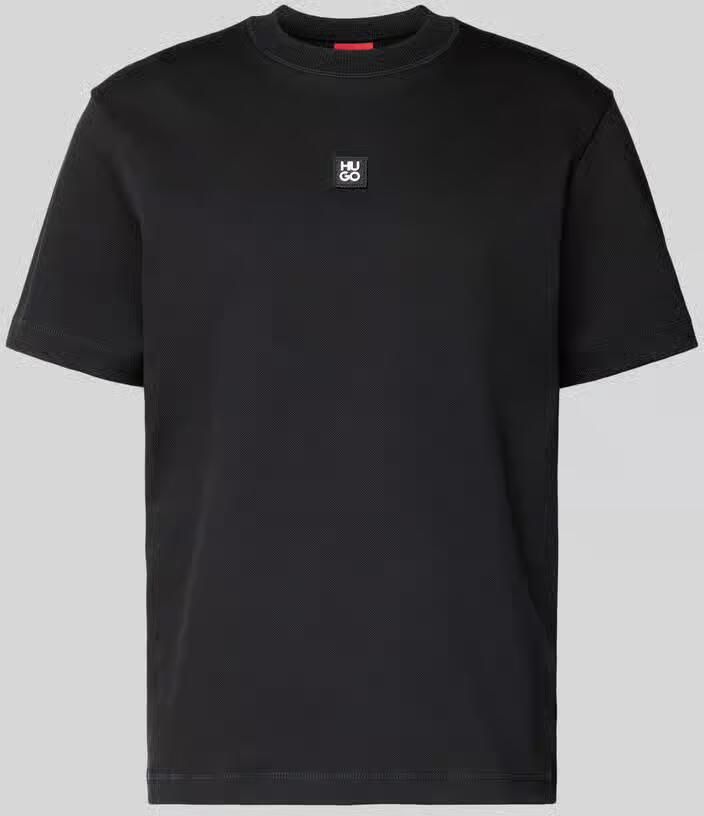 HUGO Regular fit T-shirt met katoen model 'DILANSO'
