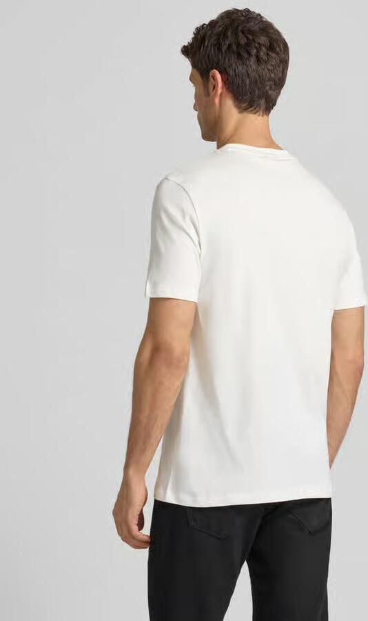 HUGO Regular fit T-shirt van 100% katoen Model 'DUBROX' - Foto 3