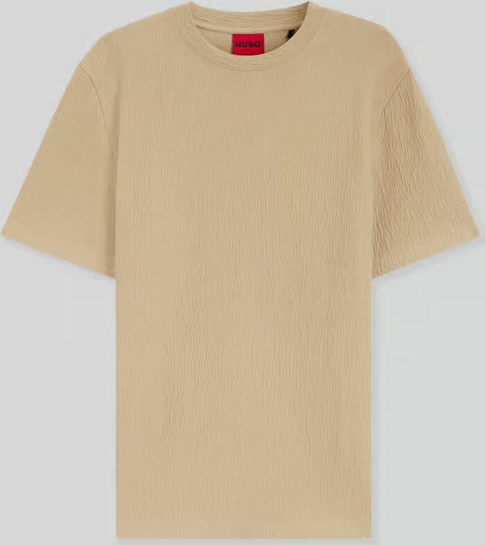 HUGO regular fit T-shirt van katoenmix - Foto 2