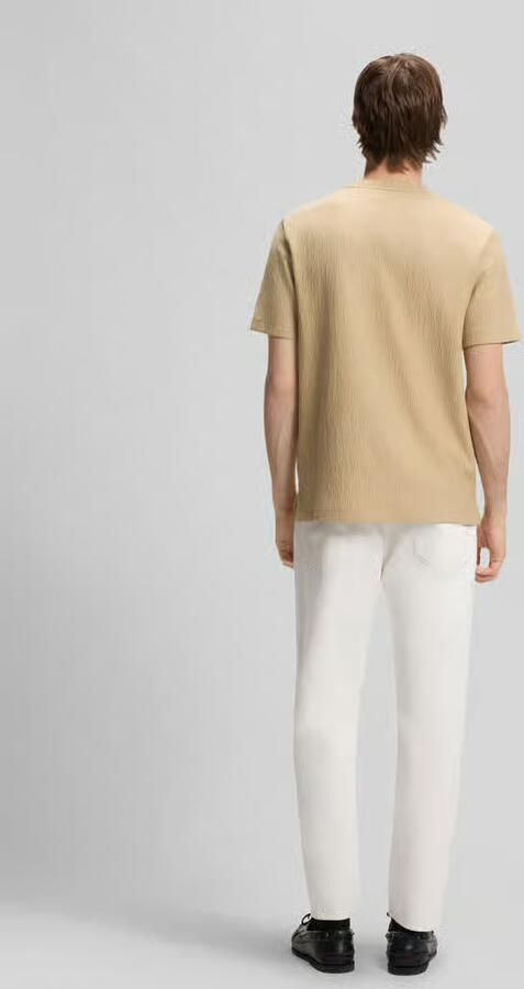 HUGO regular fit T-shirt van katoenmix - Foto 2