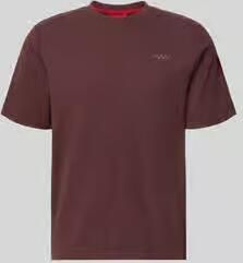 HUGO Regular fit T-shirt van katoenmix model 'AUSTIN'