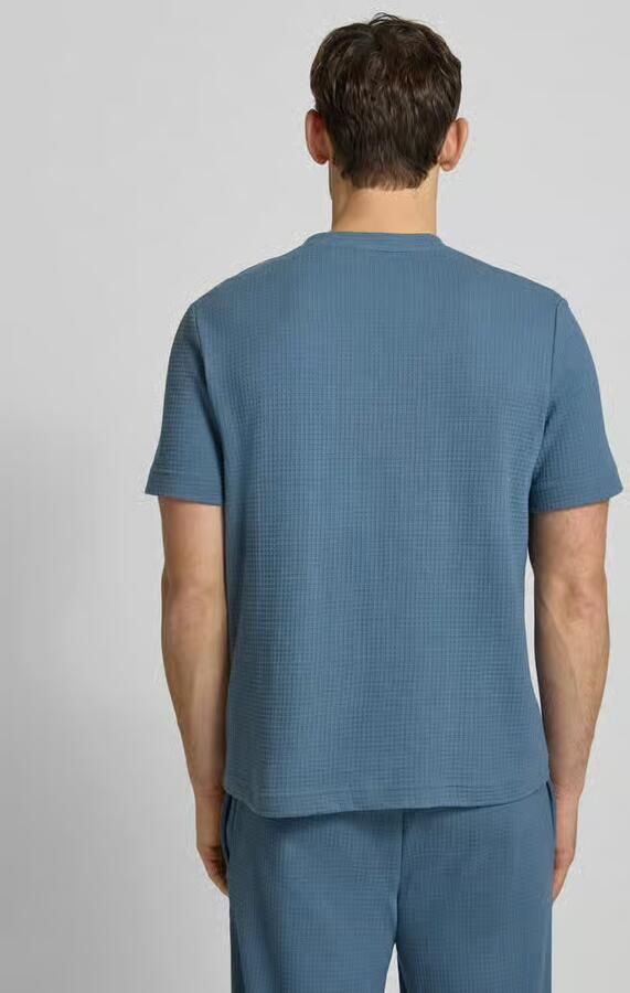 HUGO Regular fit T-shirt van katoenmix model 'AUSTIN' - Foto 2