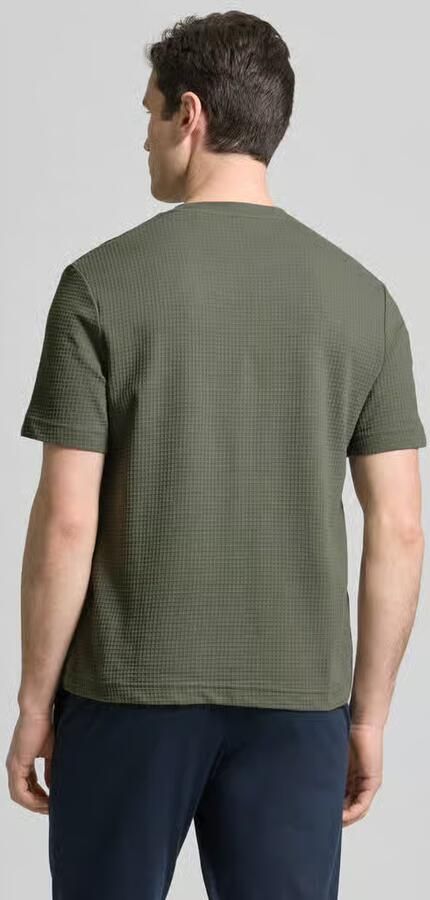 HUGO Regular fit T-shirt van katoenmix model 'AUSTIN'