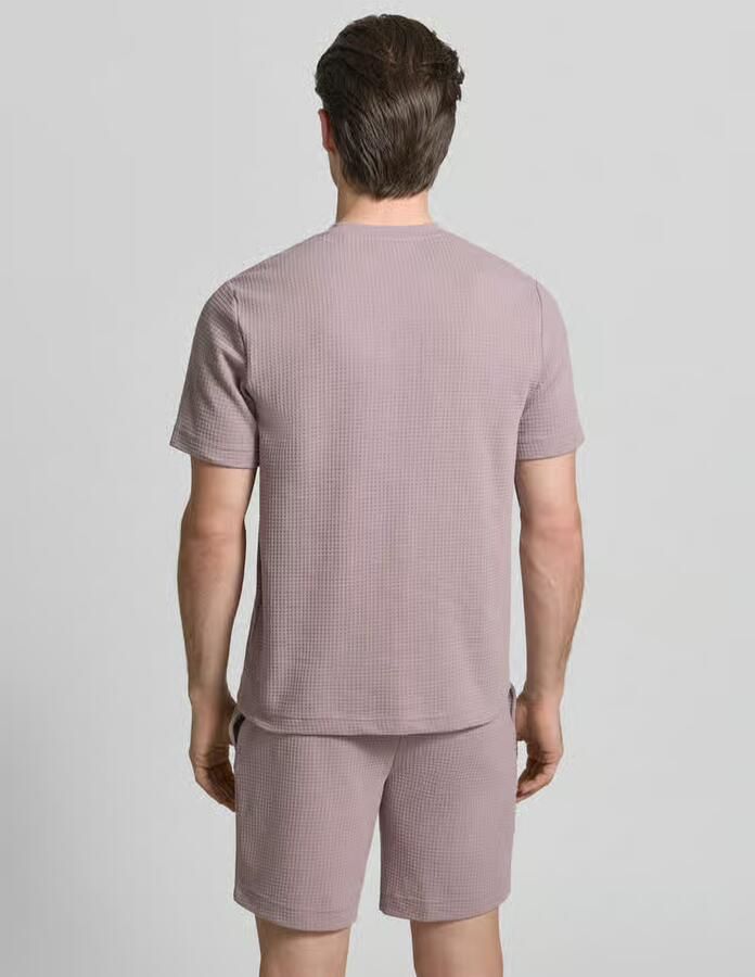 HUGO Regular fit T-shirt van katoenmix model 'AUSTIN'
