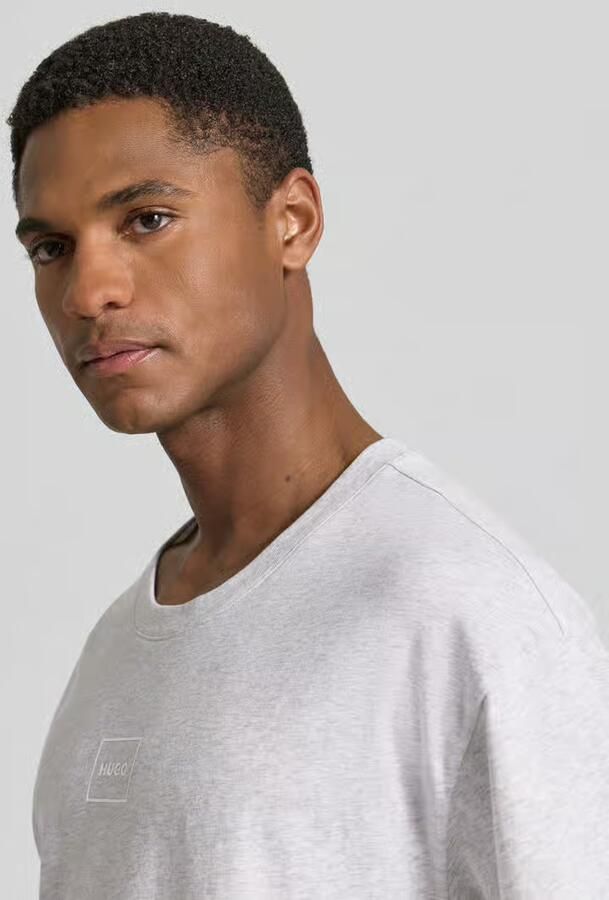 HUGO Regular fit T-shirt van mix van katoen Model 'LAZE T-SHIRT'