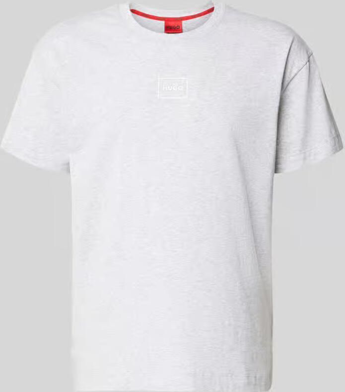 HUGO Regular fit T-shirt van mix van katoen Model 'LAZE T-SHIRT' - Foto 2