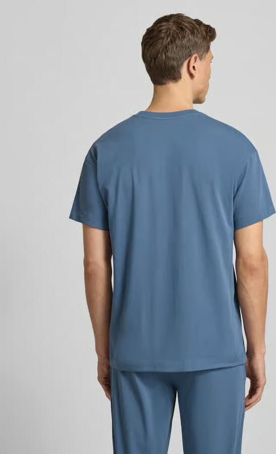 HUGO Regular fit T-shirt van mix van katoen Model 'LAZE T-SHIRT'
