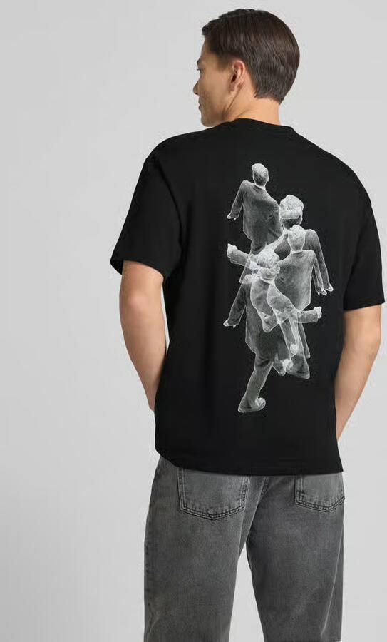 HUGO Regular fit T-shirt van pure katoen Model 'DOLLO'