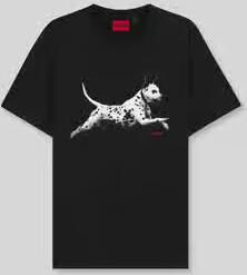 HUGO regular fit T-shirt van puur katoen - Foto 2
