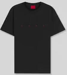 HUGO regular fit T-shirt van puur katoen