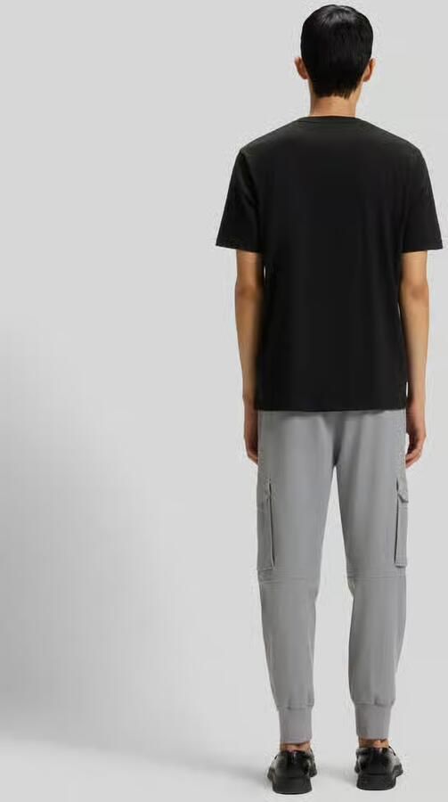 HUGO Regular fit T-shirt van puur katoen