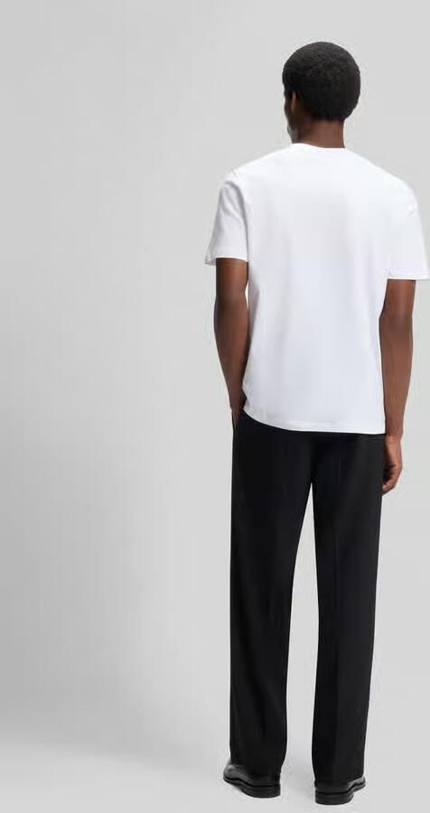 HUGO regular fit T-shirt van puur katoen - Foto 2