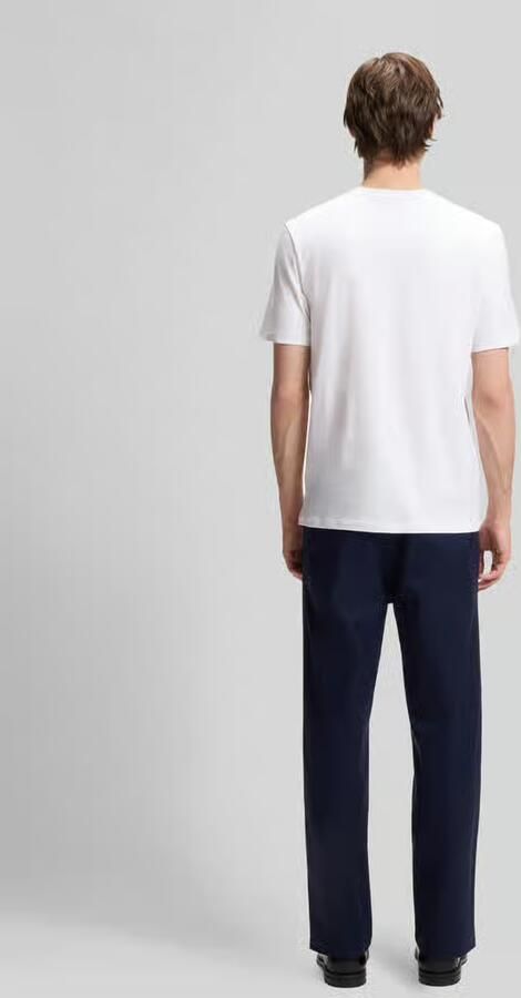 HUGO regular fit T-shirt van puur katoen - Foto 2