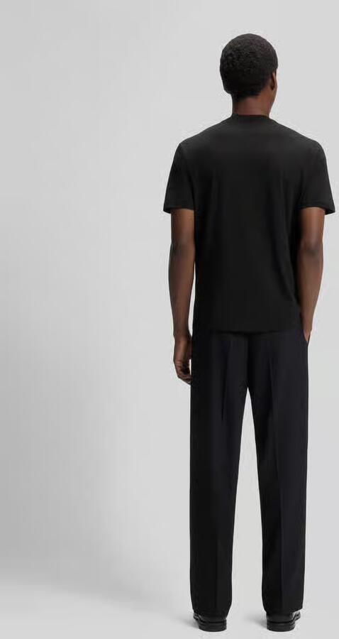 HUGO regular fit T-shirt van puur katoen - Foto 2