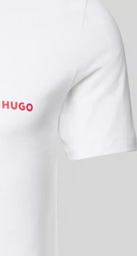 HUGO Regular fit T-shirt van puur katoen in een set van 3 stuks - Foto 2