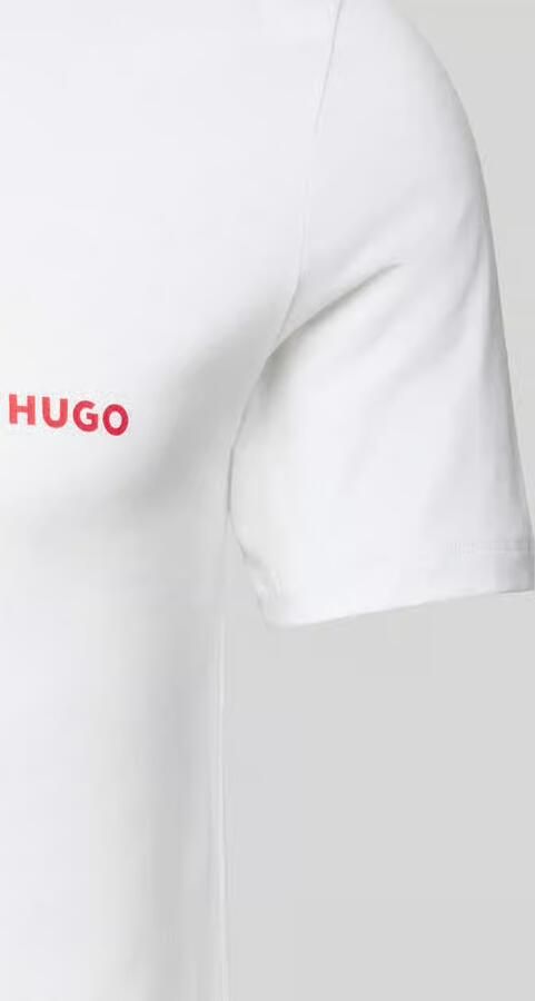 HUGO Regular fit T-shirt van puur katoen in een set van 3 stuks - Foto 2