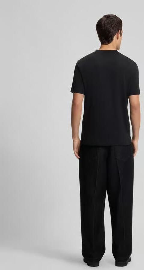 HUGO Regular fit t-shirt van puur katoen model 'Daffilo' - Foto 2