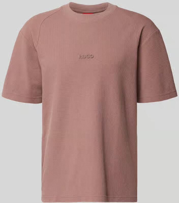 HUGO Regular fit T-shirt van puur katoen model 'DAFFL'