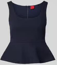 HUGO regular fit T-shirt van puur katoen model 'DALEIDA'