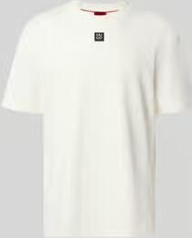 HUGO Regular fit T-shirt van puur katoen model 'DALILE' - Foto 2