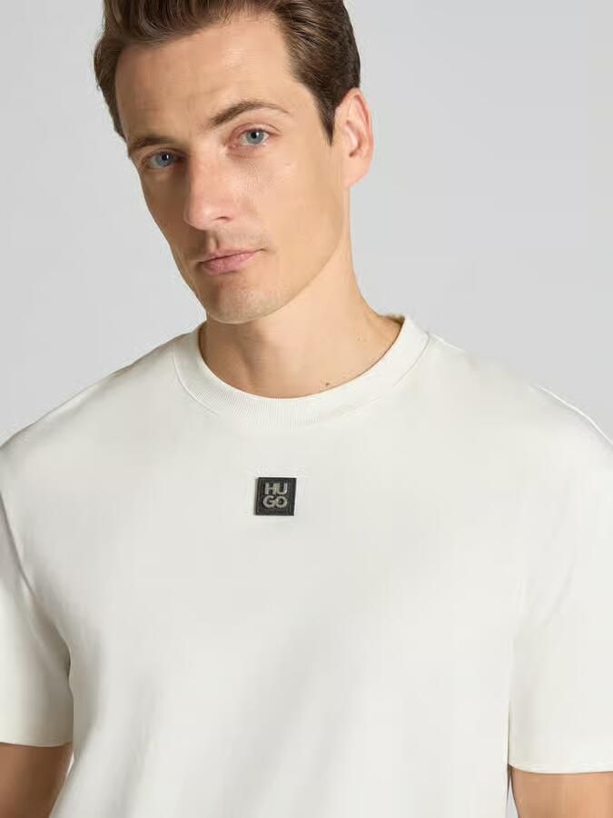 HUGO Regular fit T-shirt van puur katoen model 'DALILE'