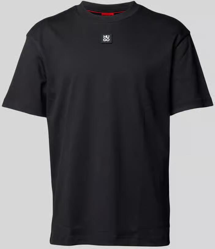 HUGO Regular fit T-shirt van puur katoen model 'DALILE'