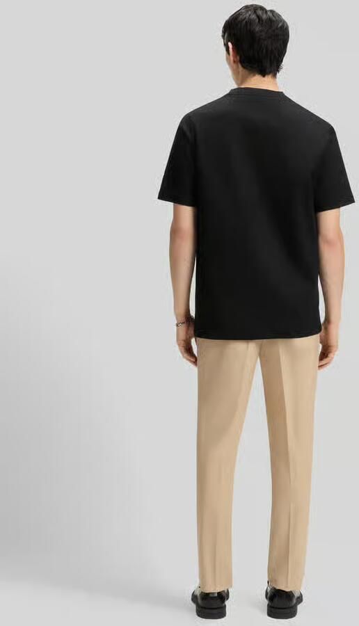 HUGO Regular fit T-shirt van puur katoen model 'DALILE' - Foto 3
