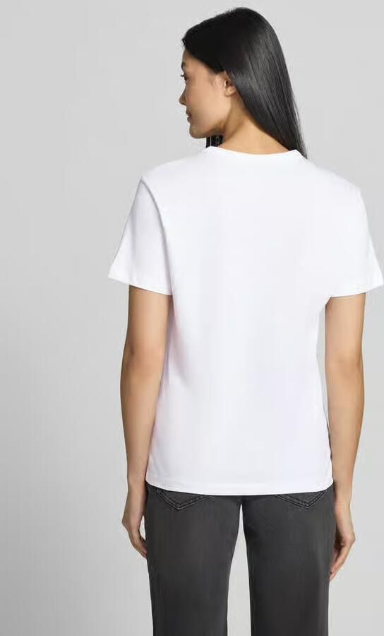 HUGO Regular fit t-shirt van puur katoen model 'Damacia_9' - Foto 2
