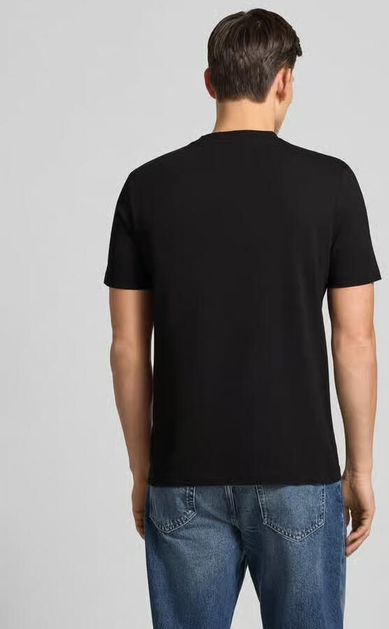 HUGO Regular fit T-shirt van puur katoen model 'DANOTIE' - Foto 4