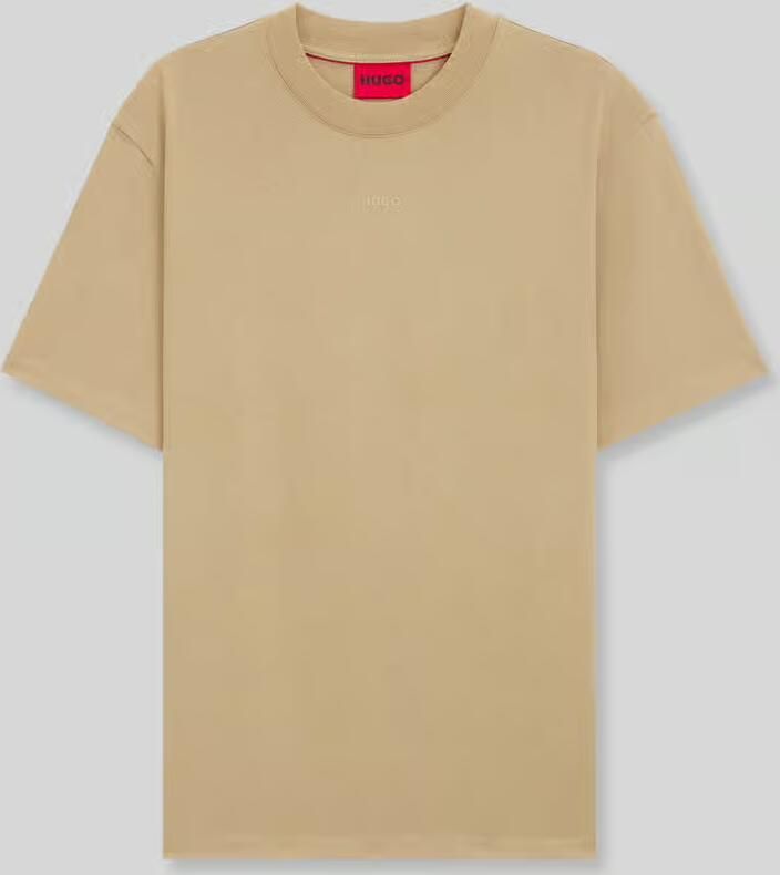 HUGO regular fit T-shirt van puur katoen model 'DAPOLINO'